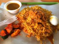 mutton briyani, indian food, singapore