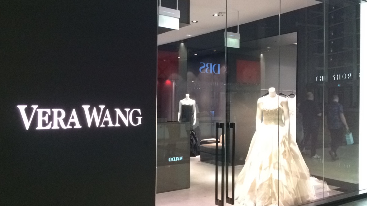vera wang, boutique, marina bay sands