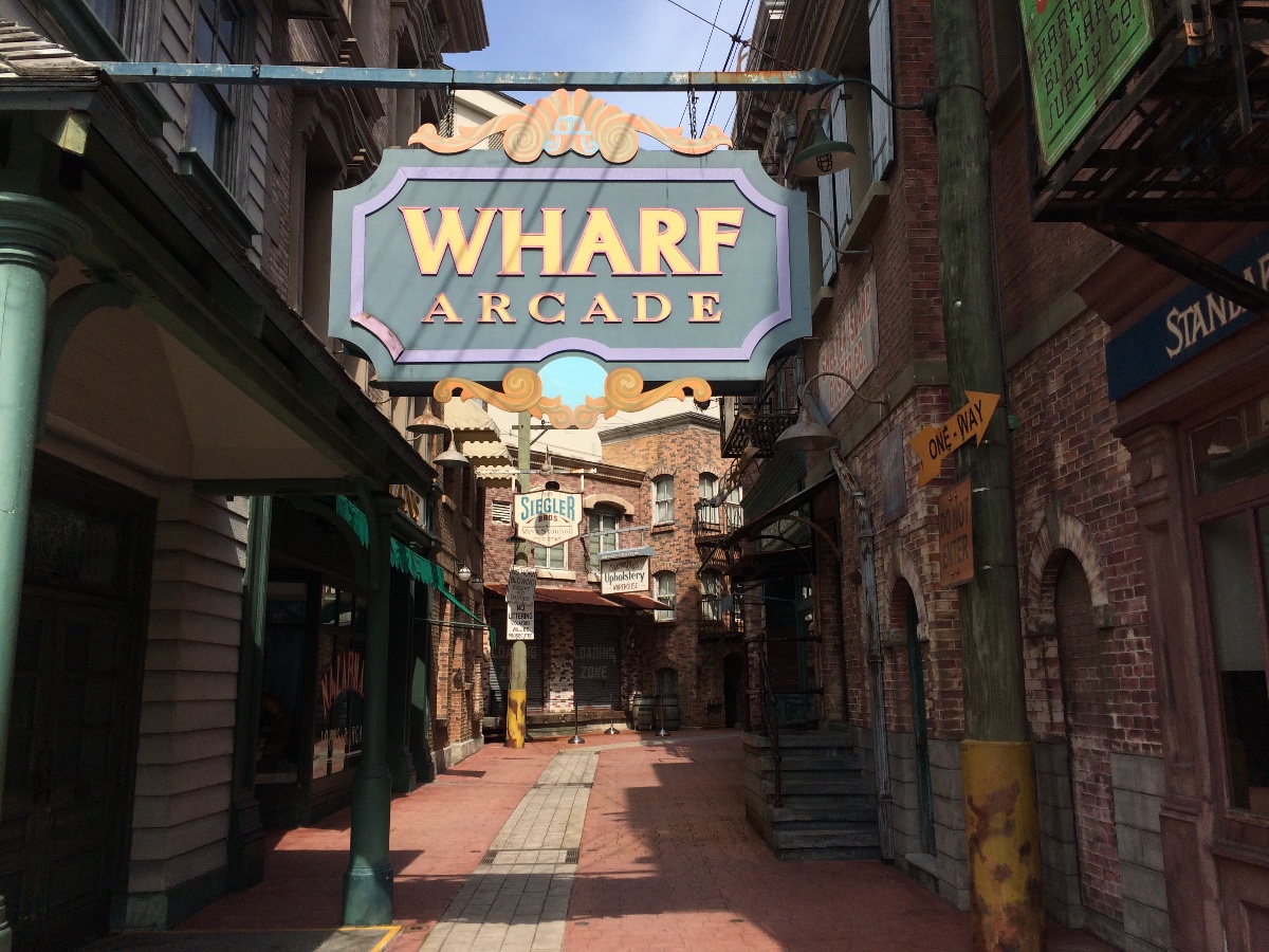 wharf arcade, new york, universal studios singapore, sentosa island, amusement, attractions, travel, singapore, love, beautiful country