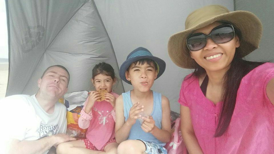 a day at the beach
