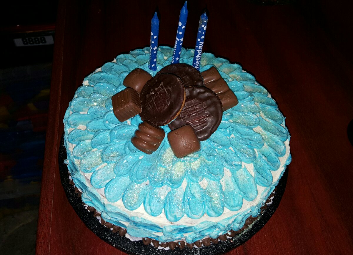 birthday cake for Dad
