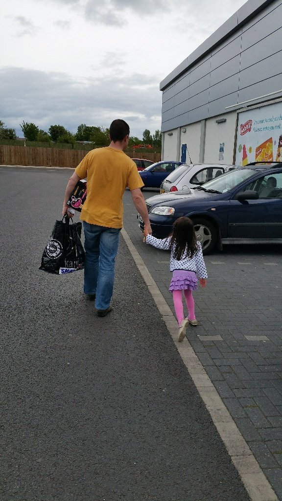 shopping day with Papa in #Lincoln