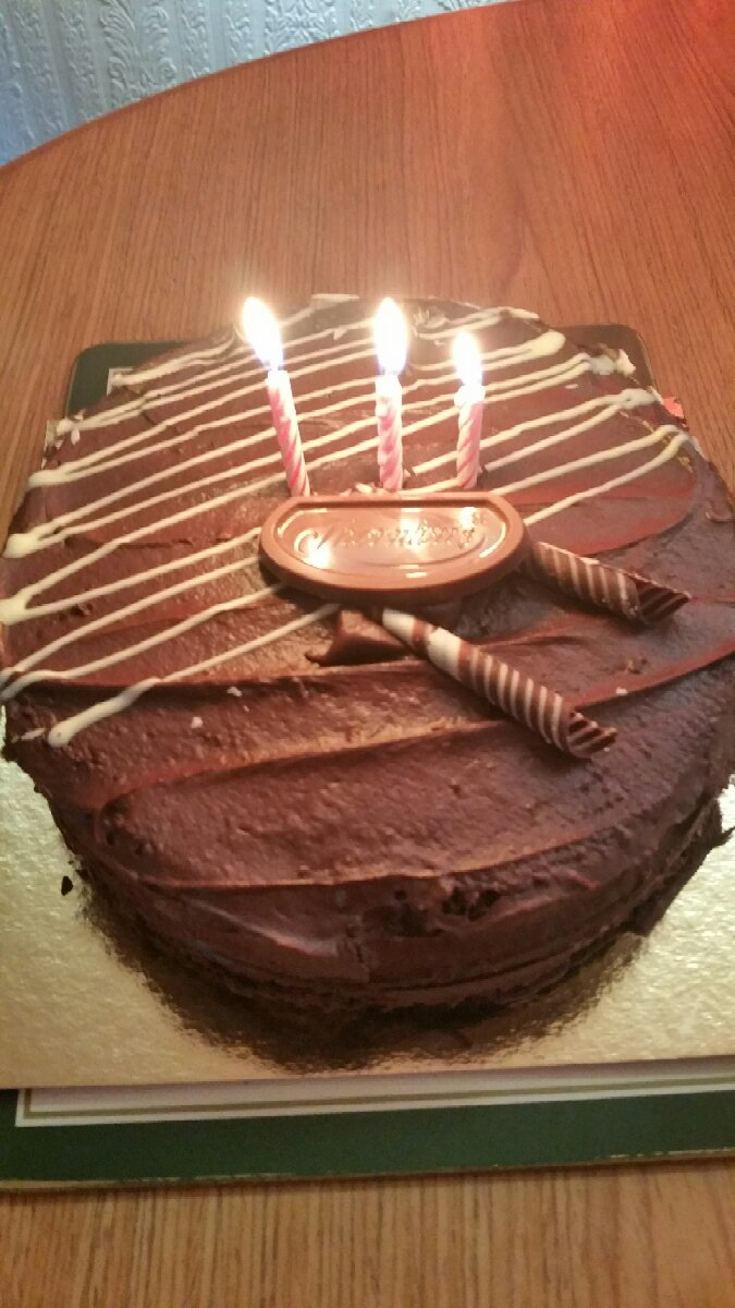triple chocolate cake