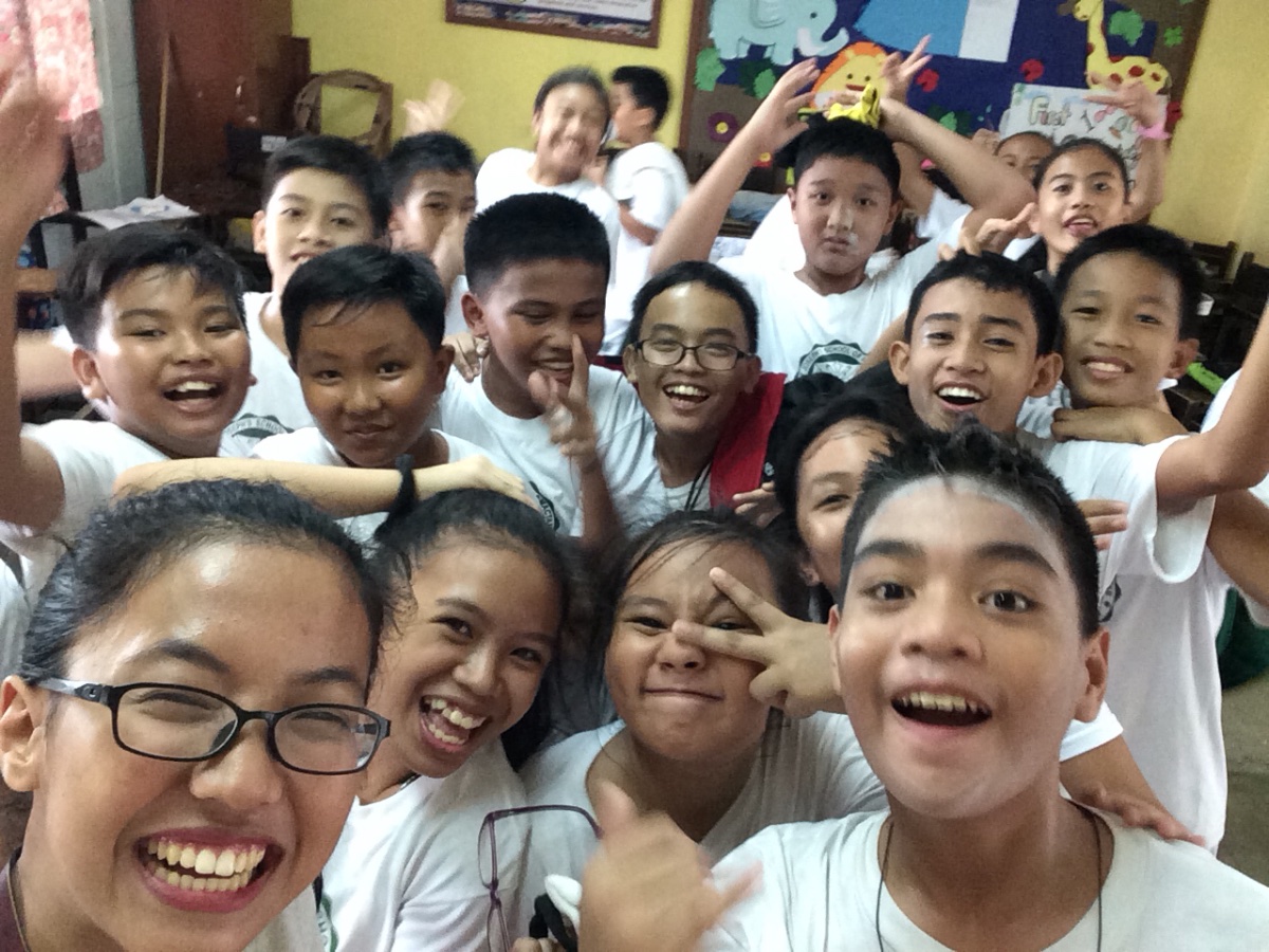 Students, teacher, class