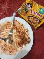 Cheese flavored ramyun
