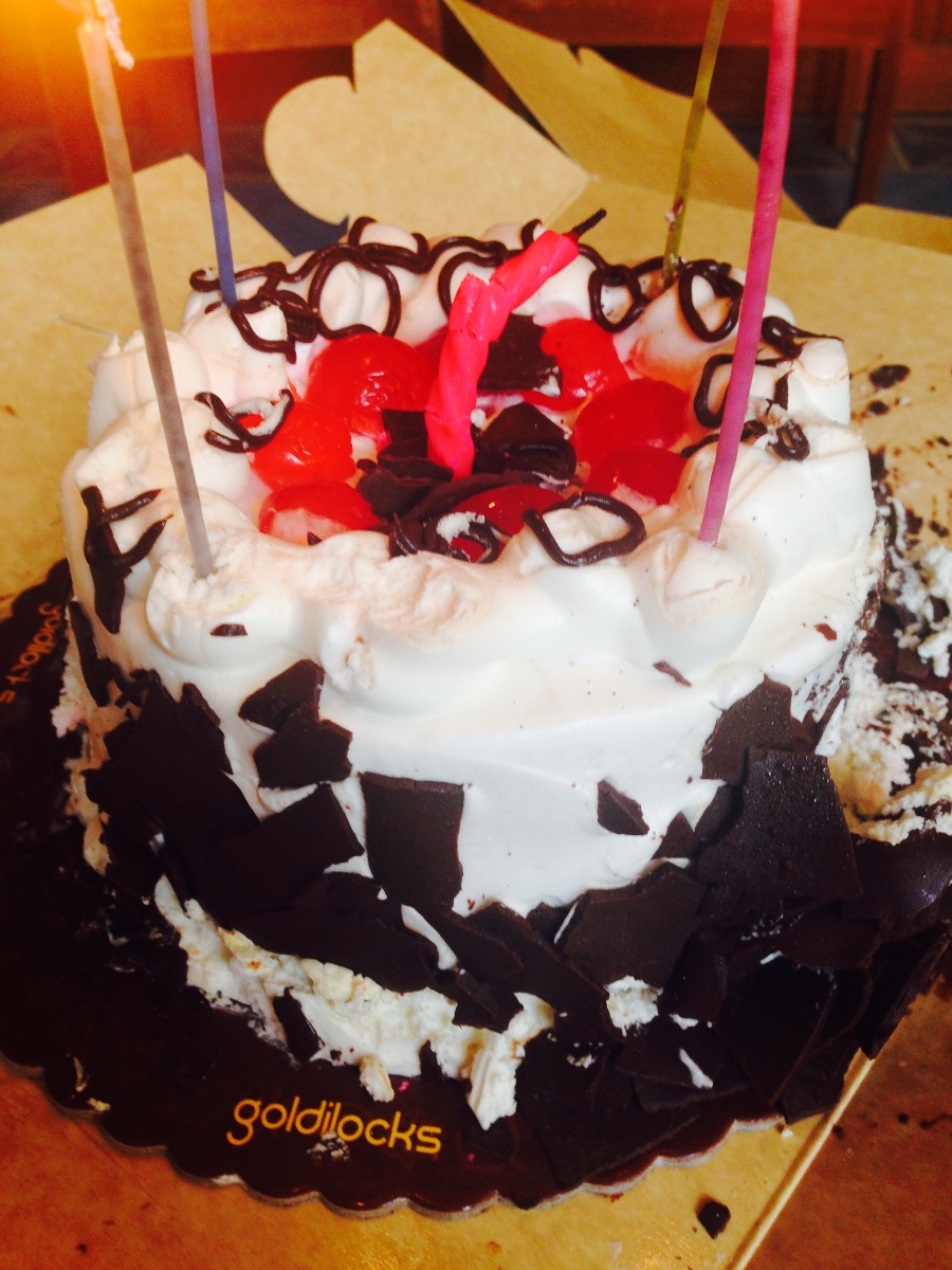 Birthday cake thank you friends loves