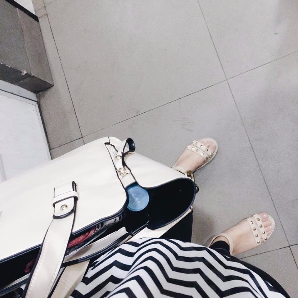 Black, white, and, beige, im, ready, ootd, lets, go