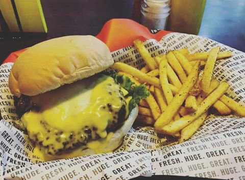 Burger, fries, is, life