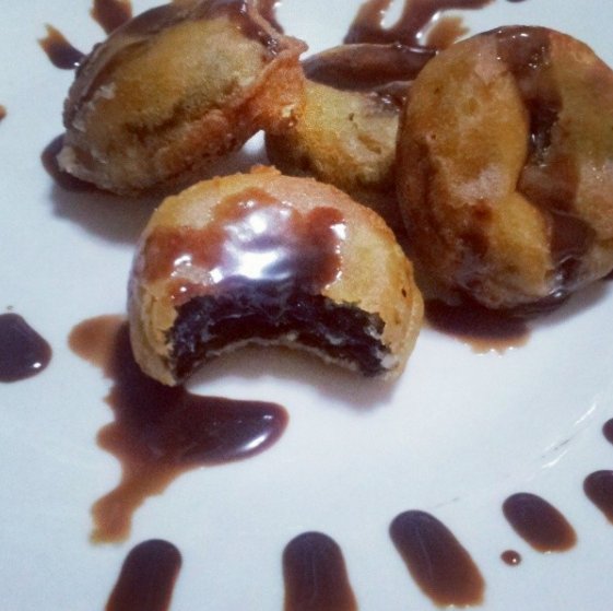 Fried oreos yummy