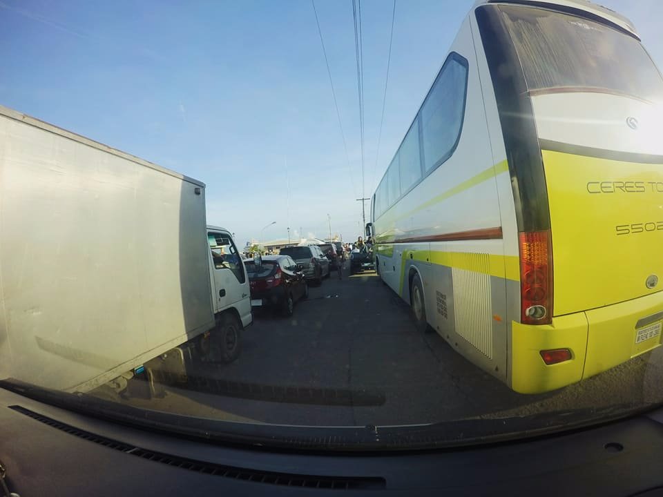 bus, off, to, south