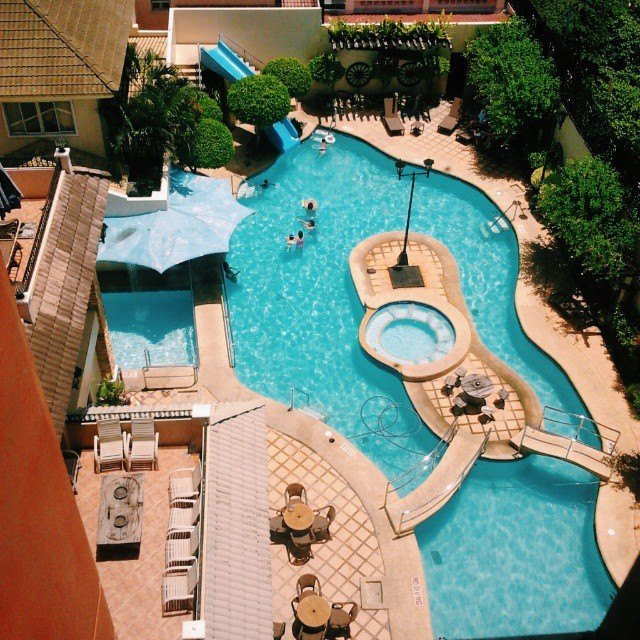 hotel, view