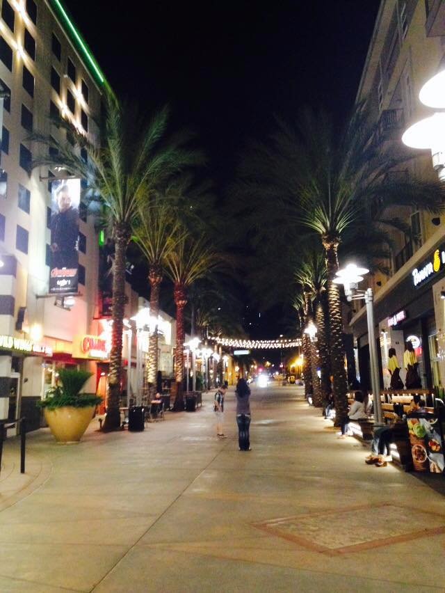 late night strolls