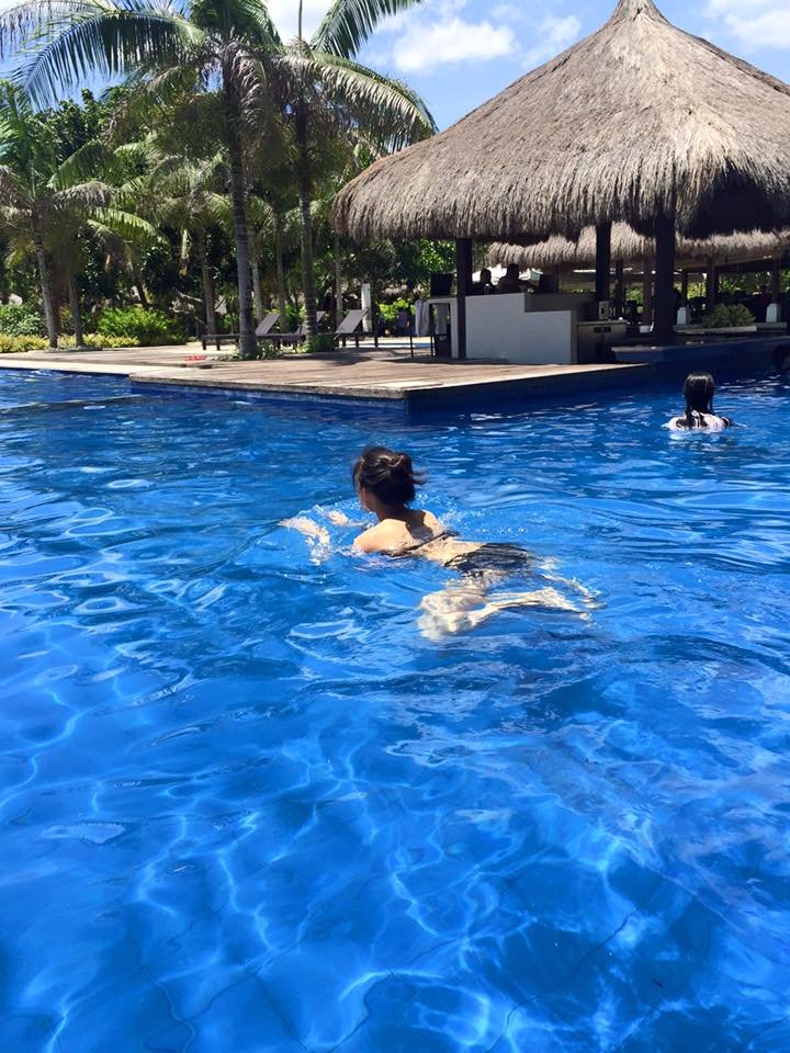 summer, swimming, pool