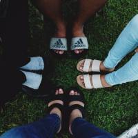squad, sandals, shoes