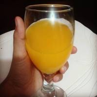 orange juice for this hot evening