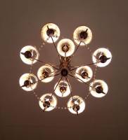 Chandelier lights nice