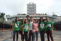 at Sto. Nino with my friends