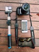 gopro, camera, cellphone, sunglasses, so, ready, for, summer