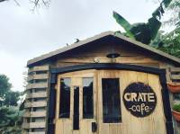 crate, cafe, out