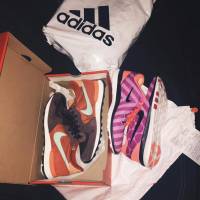 new, adidas, shoes, and, shirt, thankyou, love, blessed