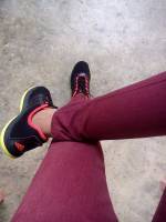 red, jeans, nice, shoes