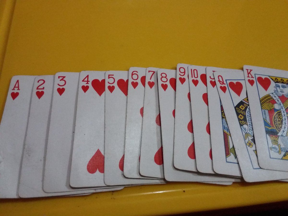 Deck of Cards, hearts