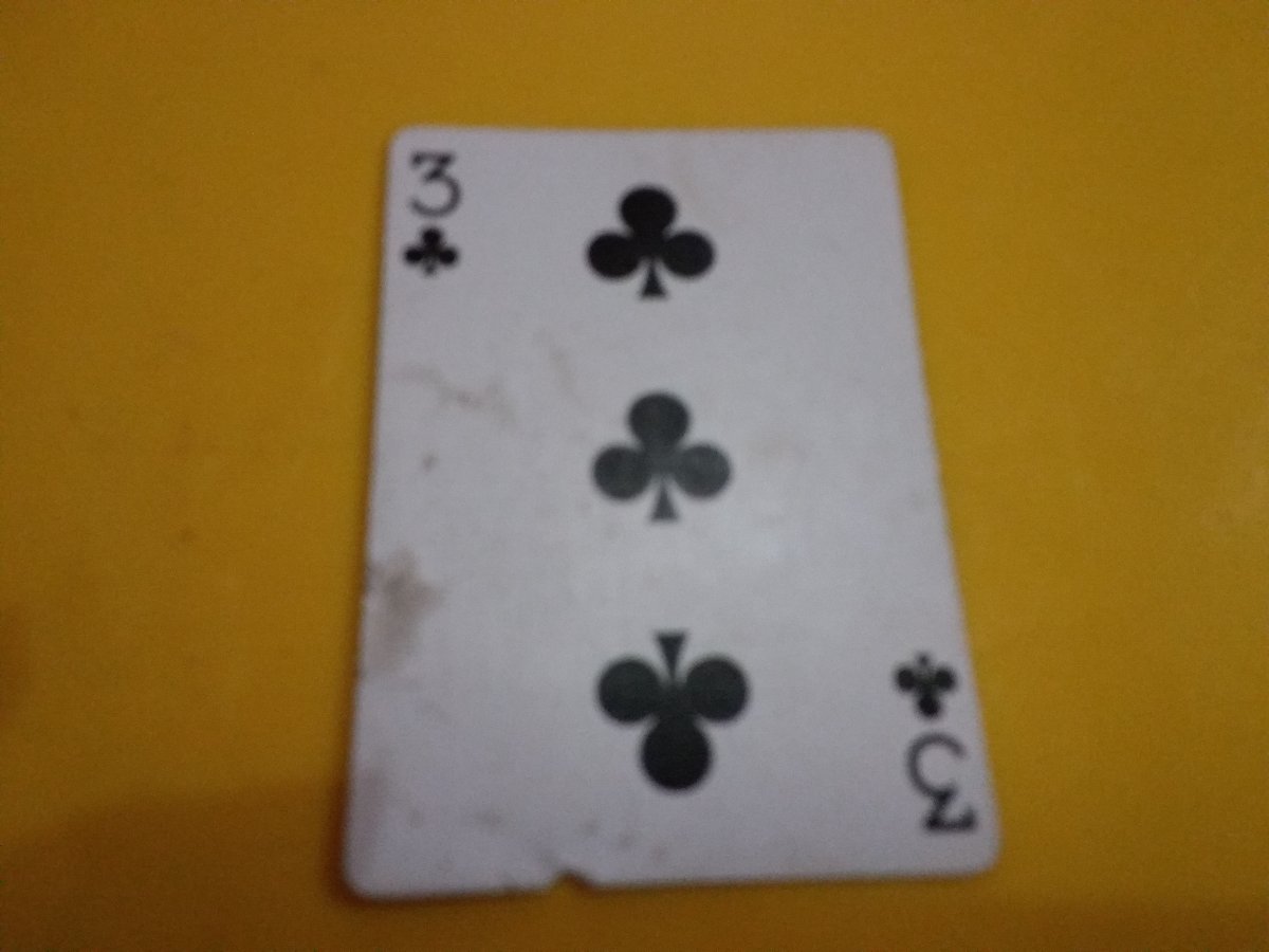 Deck of cards, clubs