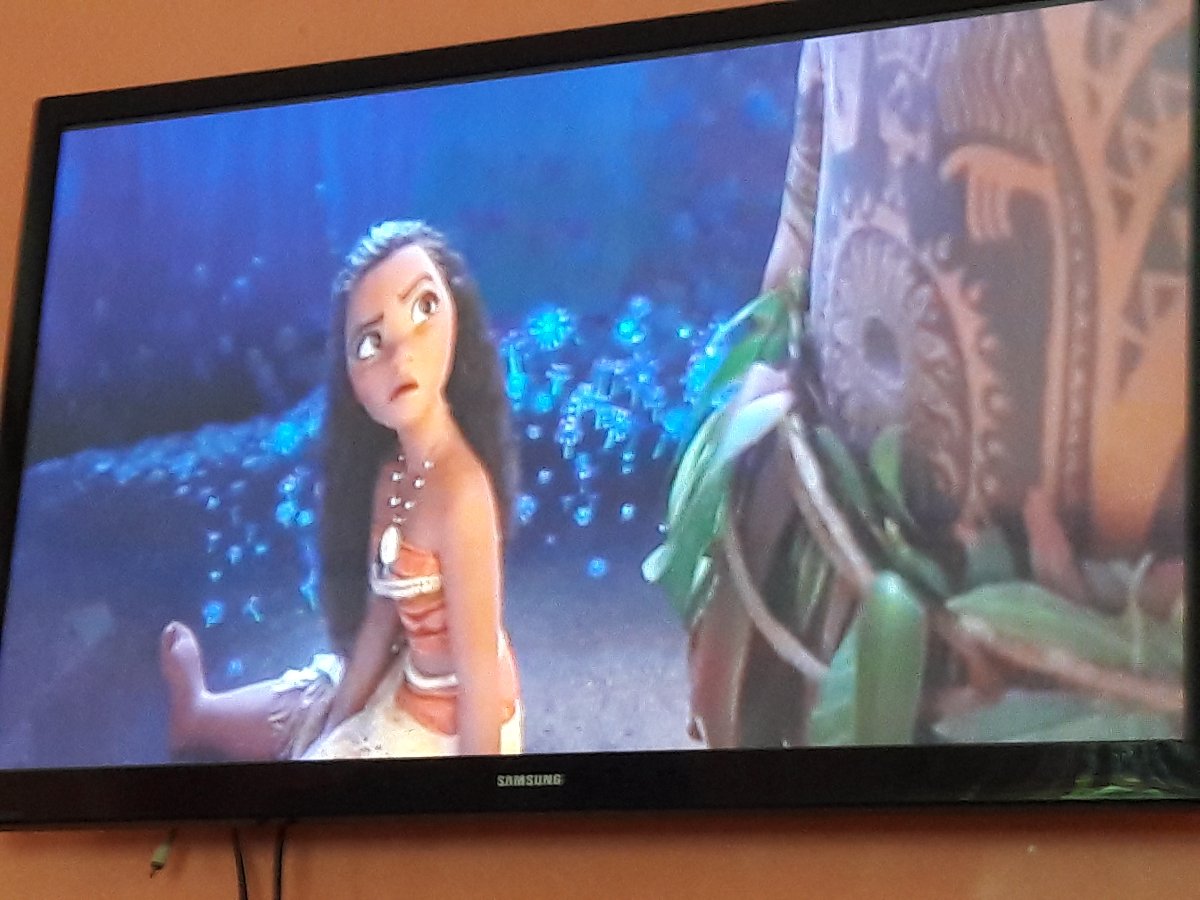 Movie marathon, moana, past time