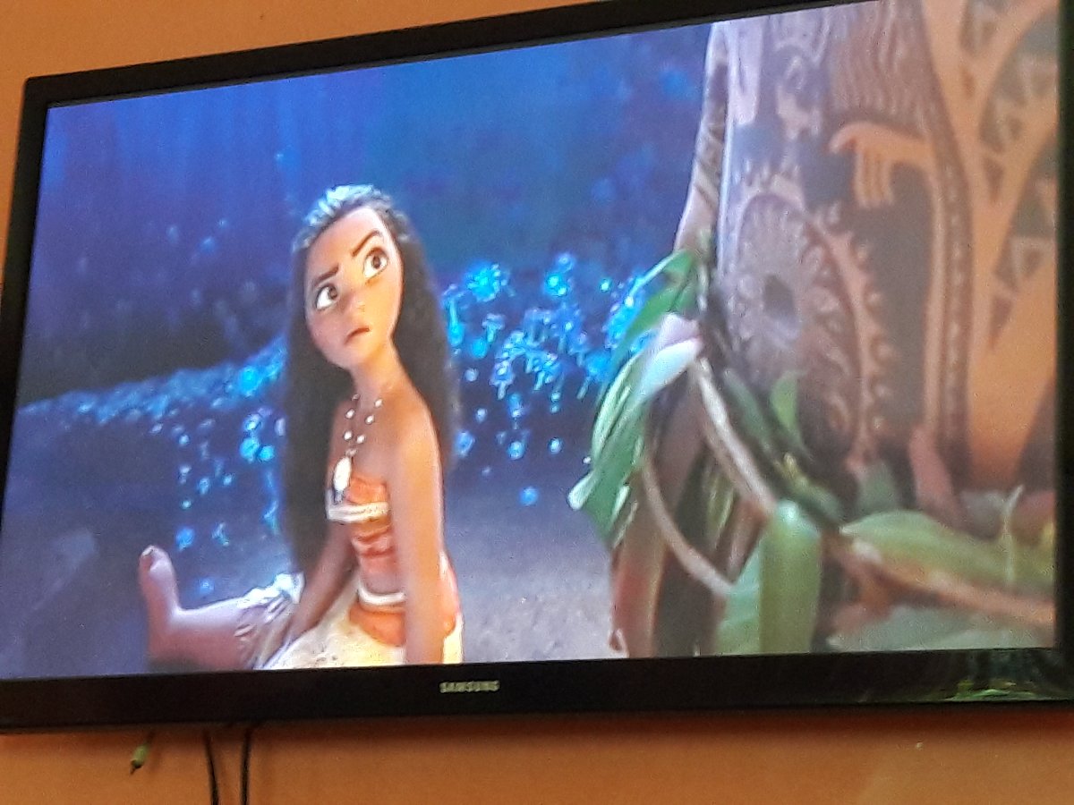 Movie marathon, moana, past time