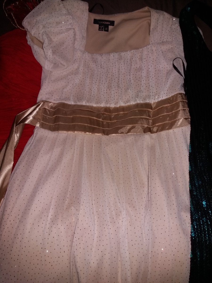 My gold dress