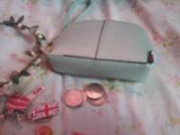 London keychain, bracelet, wallet, coins, flower crown, lovemail stick