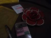 Ponds, wallet, pen , case, rubber band