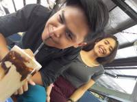 @The park social, with babe