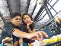 @The park social, with babe