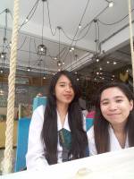 With camille, @ cafe caw