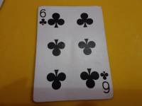 Deck of cards, clubs