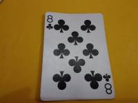 Deck of cards, clubs