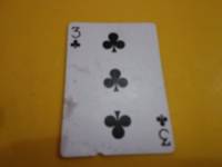 Deck of cards, clubs