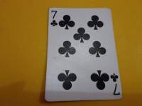 Deck of cards, clubs