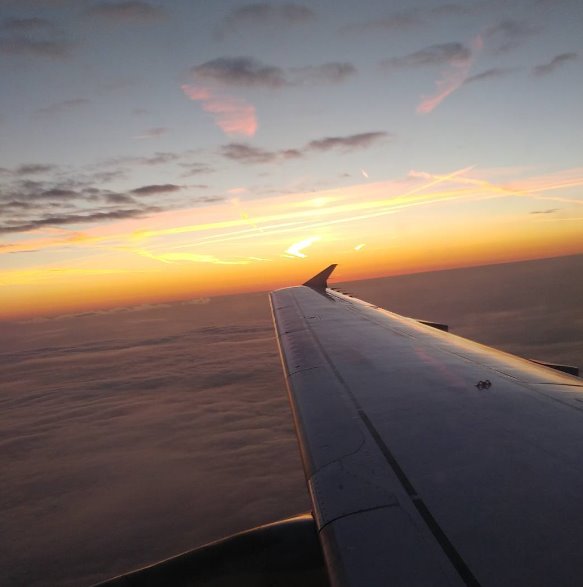 airplane, nice view 