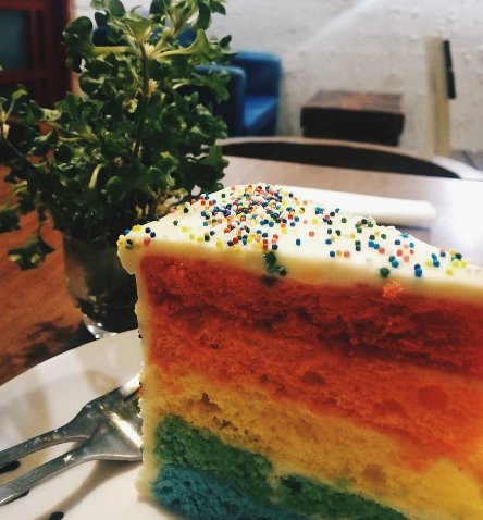 rainbow cake
