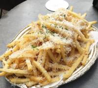 Moment of silence for the greatness of this truffle fries of course I eat super healthy