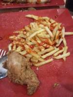 fried chicken and french fries