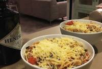 Cheese is the meaning of life spaghetti bolognese
