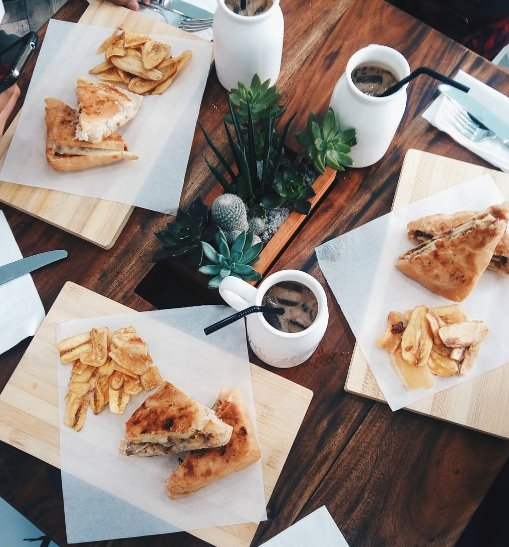 variety of sandwiches