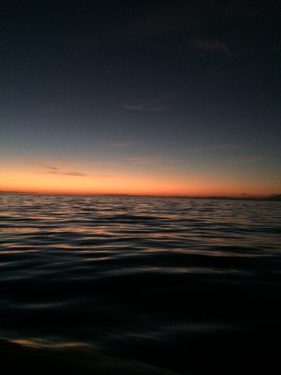sunrise, ocean