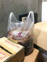 Piano, Box, Plastic bag