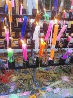 Candles, prayer, colors