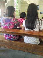 Walking, church