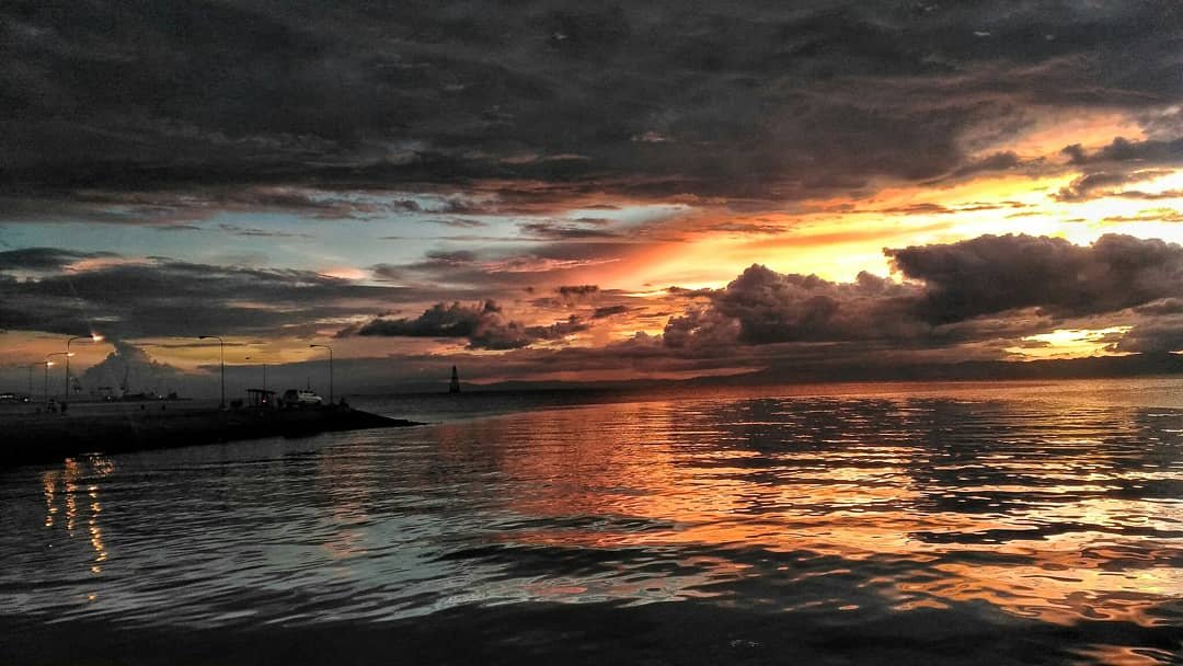 Sunset, horizon